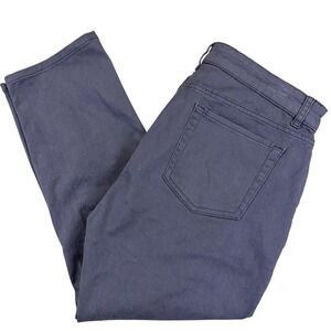 Ash & Erie Pants Mens 36x28 Blue Straight Leg Comfort Stretch Casual **34x24**